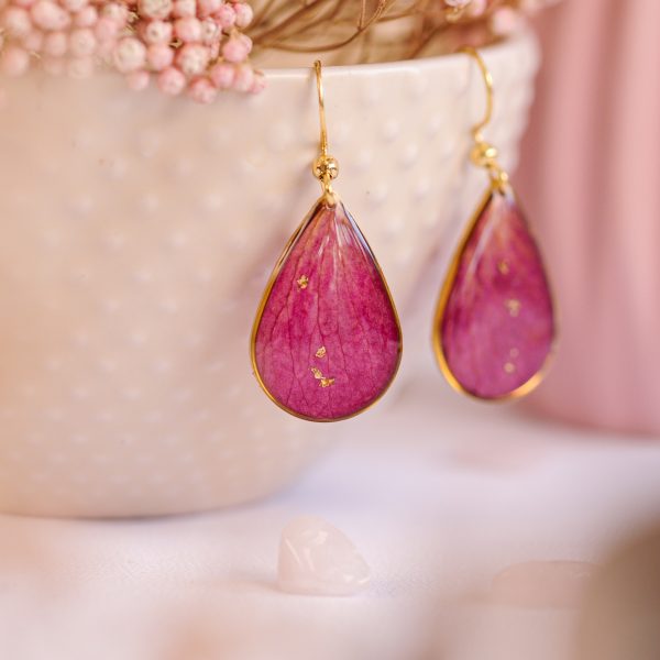 Viseči uhani - Vrtnica